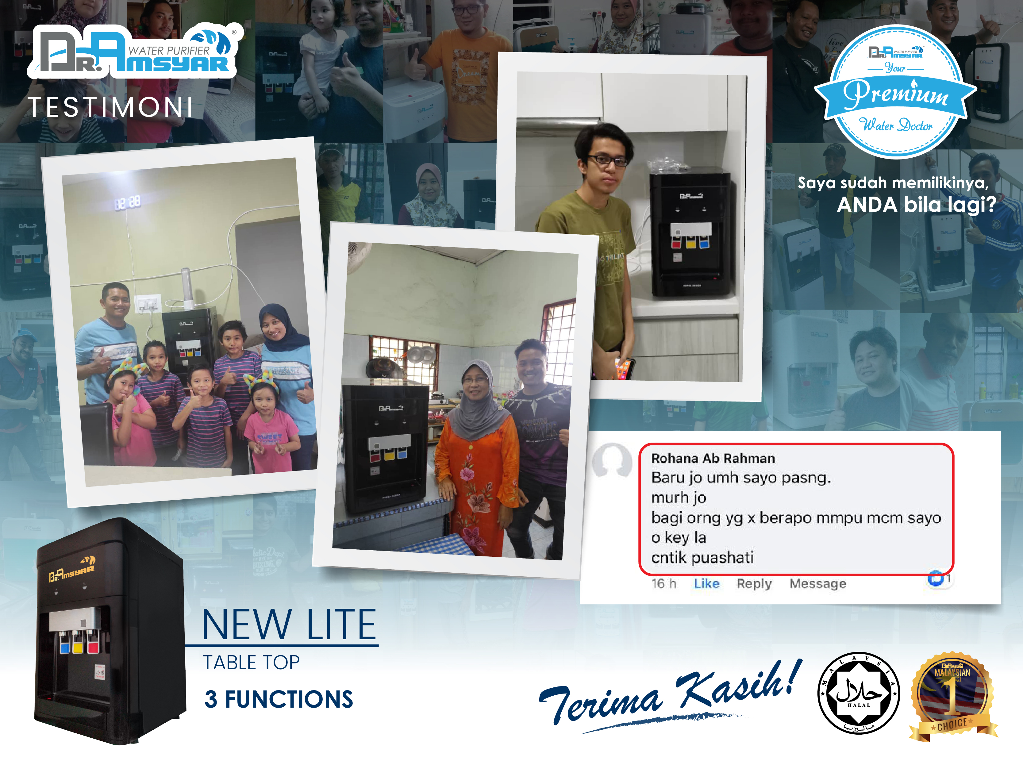 Testimoni New Lite 2711 Testimoni New Lite 2711
